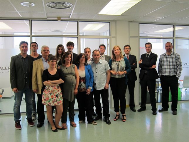 Responsables de los cinco proyectos del Vivero de Emprendedores de Fundación CAI