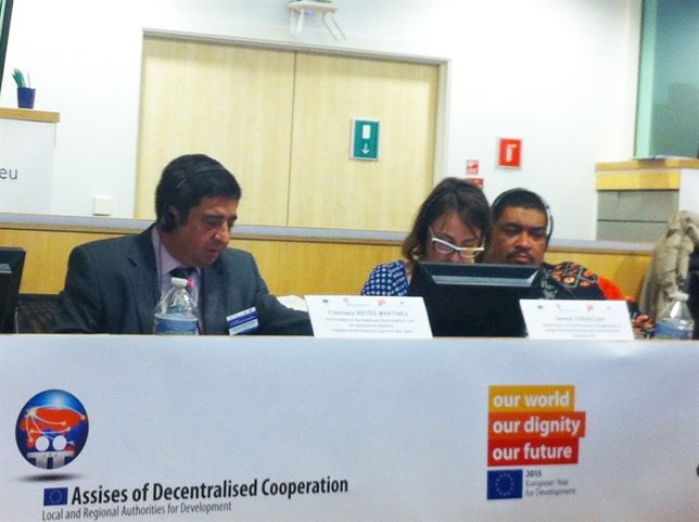 Francisco Reyes en el Comité de las Regiones de la UE