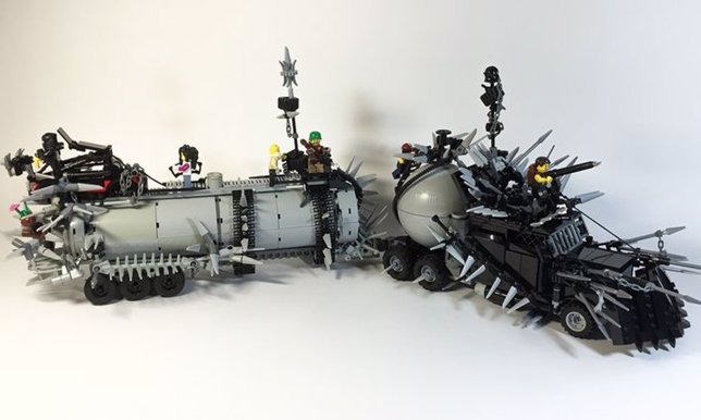 Recreación de LEGO de 'Mad Max: Furia en la carretera'