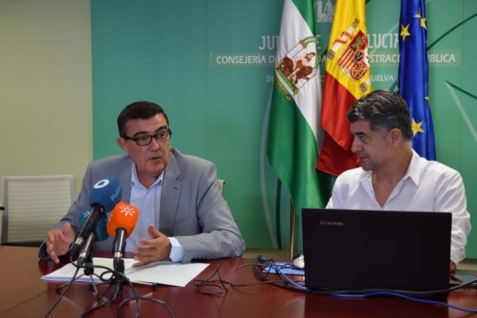 El delegado de Cultura en Huelva, Vicente Zarza.