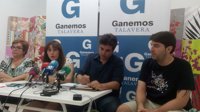 Ganemos Talavera iniciará conversaciones con grupos y dice que el PP debió iniciarlas por "responsabilidad"