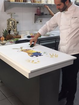 Mario Sandoval en 'Minions in Art'