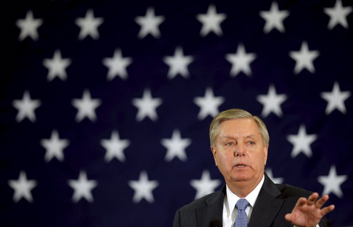 El senador republicano Lindsey Graham