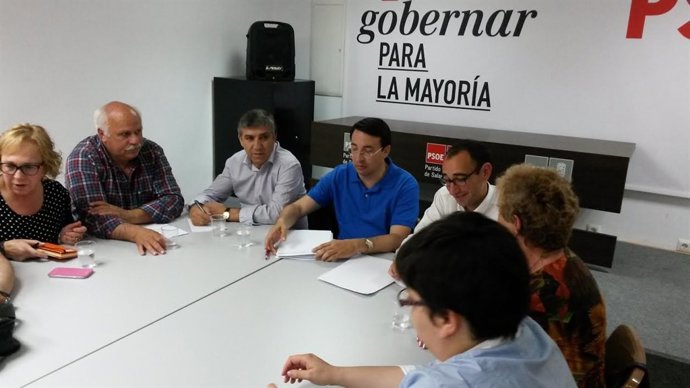 Reunión de la Comisión Ejecutiva Provincial del PSOE de Salamanca