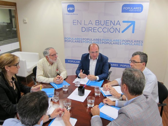 Reunión del Comité de Pactos postelectorales del PP 