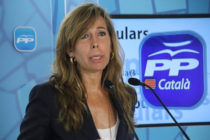La líder del PP catalán, Alícia Sánchez-Camacho