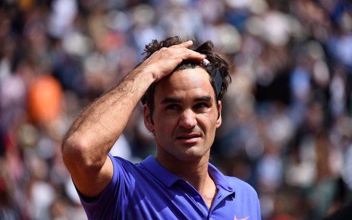 Roger Federer, roland garros 2015