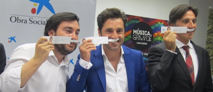 Bustamante presenta el concierto solidario del Música en Grande
