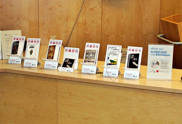 Algunas muestras de los ebooks que se pueden encontrar en las bibliotecas