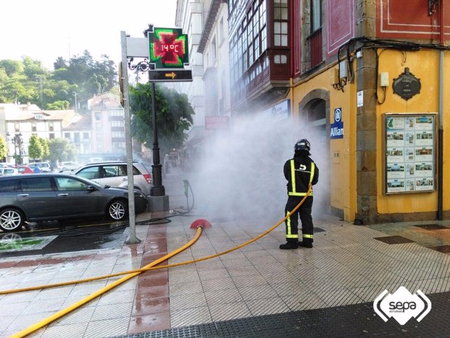 Controlada fuga de gas en Ribadesella