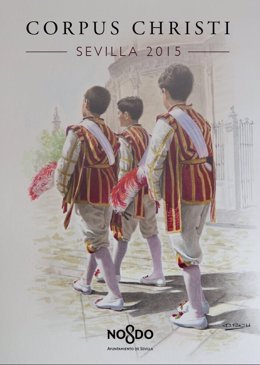 Cartel del Corpus Christi 2015 en Sevilla