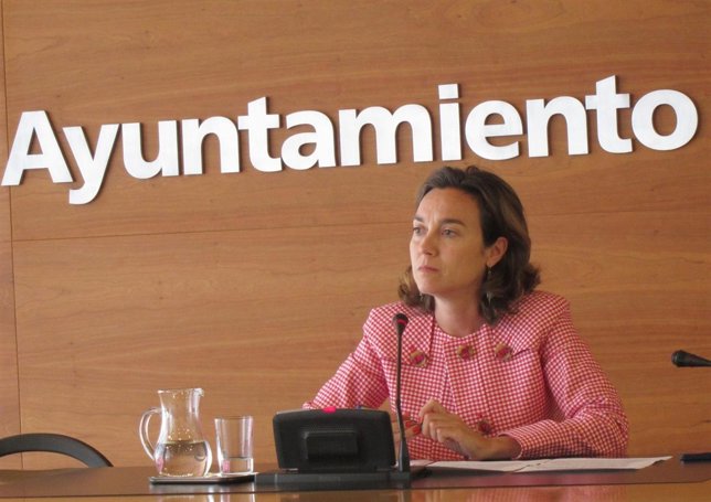 Cuca Gamarra, en la rueda de prensa