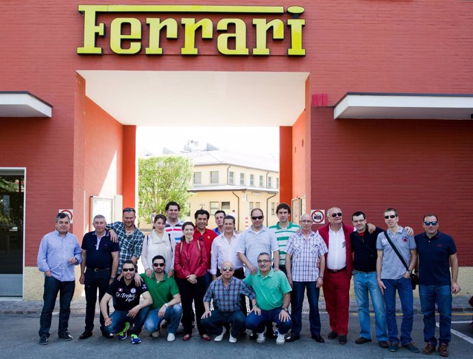 Empleados de Millarto en Ferrari