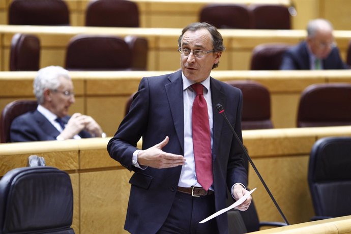 Alfonso Alonso en el Senado