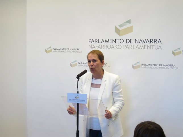 Uxue Barkos, líder de Geroa Bai.