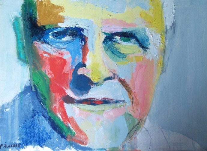 Una de las obras de Pilar Álvarez