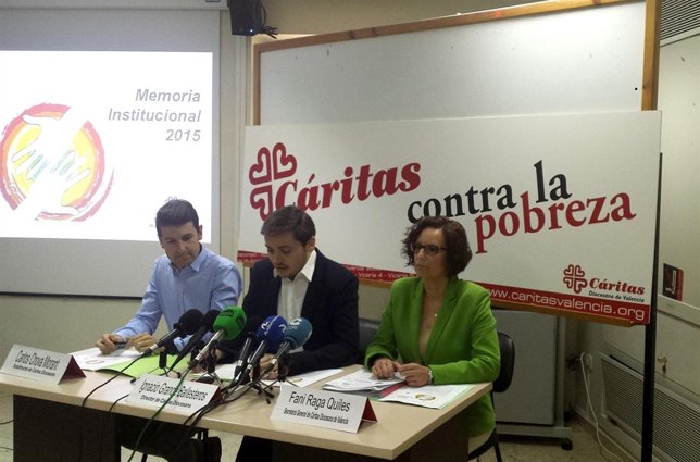 Presentación de la memoria de Cáritas 2014