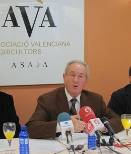 Cristóbal Aguado (AVA-Asaja), en imagen de archivo.