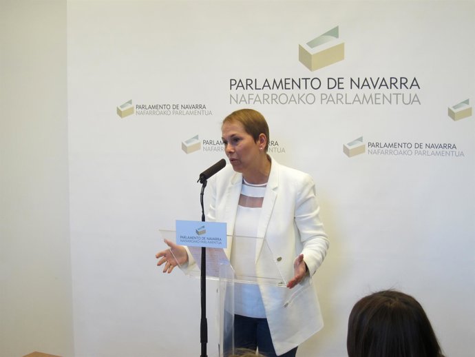 Uxue Barkos, líder de Geroa Bai.