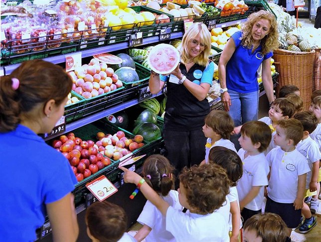 Caprabo enseña alimentación saludable