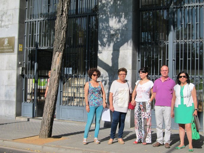 El comité de empresa de Igualdad, Salud y Políticas Sociales ante la Delegación