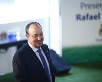 Florentino: "Rafa Benítez respira fútbol, profesionalidad y madridismo"