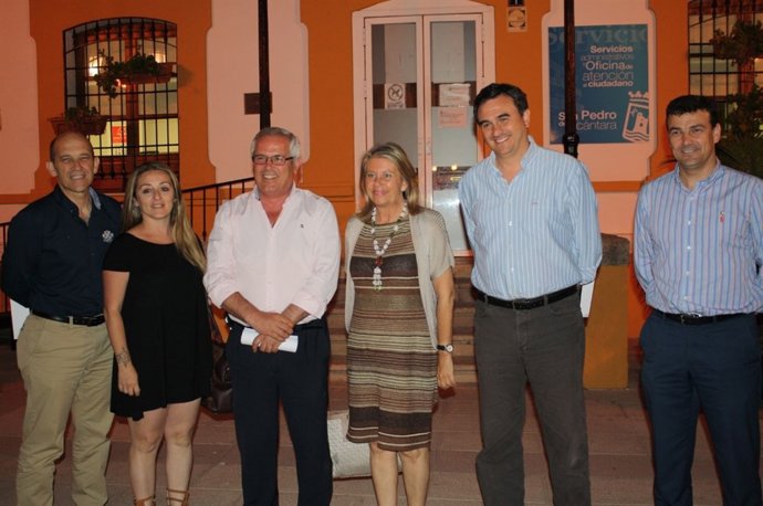 OSP, Rafael Piña, y PP, Ángeles Muñoz