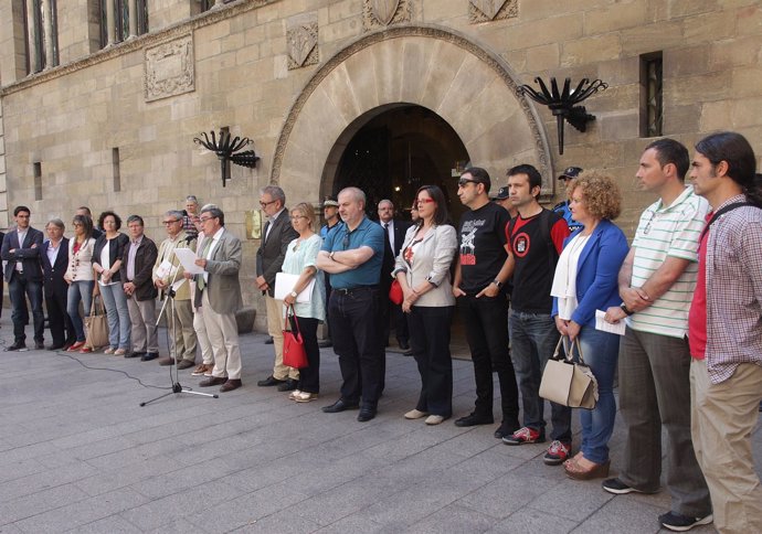 Los concejales de Lleida condenan la agresión a un joven independentista