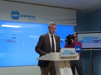 Rueda  confía en que el PP pueda gobernar en Lugo y en Ourense
