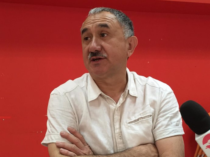El secretario general de UGT de Catalunya Josep Maria Álvarez