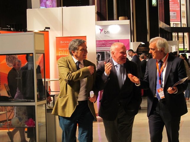 Faustino Blanco con Juan Carlos de Vicente, XXIII Congreso de Cirugía Maxilofaci