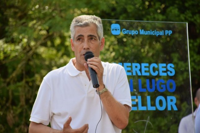 Jaime Castiñeira, candidato del PP a la Alcaldía de Lugo