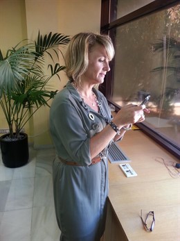 Martínez Conesa con la aplicación que agiliza pago de facturas