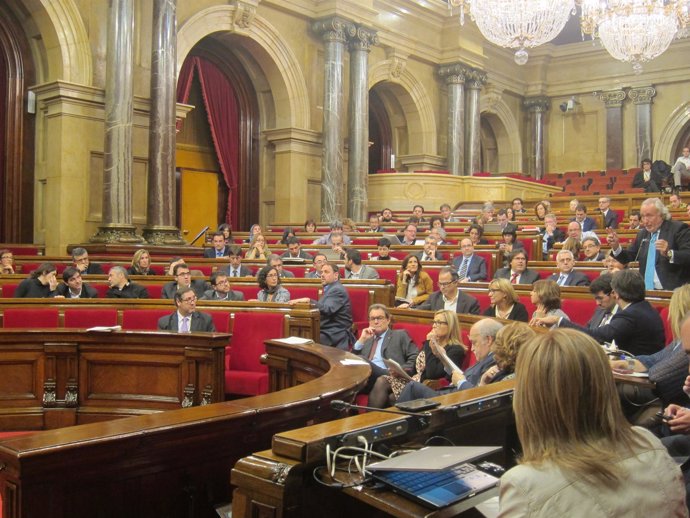 Pleno del Parlament de Catalunya