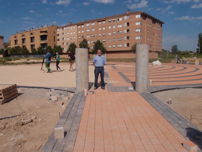 Jesús Ruiz Tutor en el parque experimental del Cubo