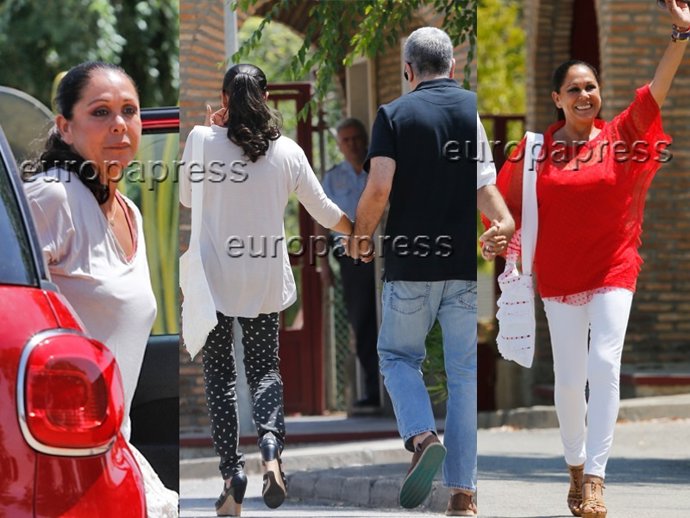 ISABEL PANTOJA EN SU PRIMER PERMISO PENITENCIARIO