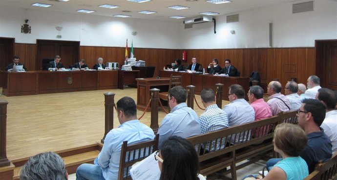 Juicio a los acusados del caso Almazaras de Priego