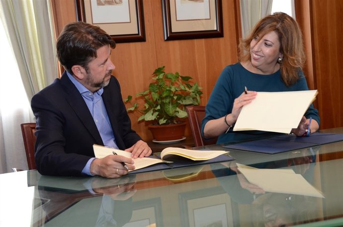 Carlos Alonso y Sandra Rodríguez