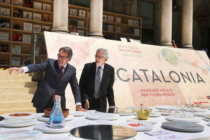 Mas y Trias en la Expo Milán