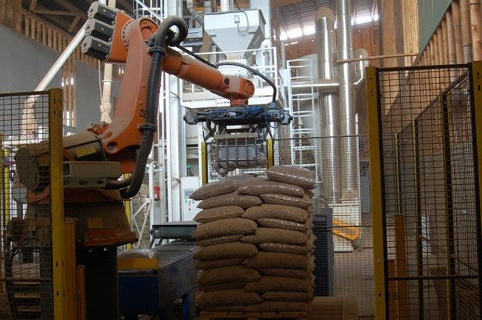 Instalaciones de Amatex en Cabrejas. 