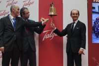 Talgo se deja un 15,3% en su primer mes en Bolsa