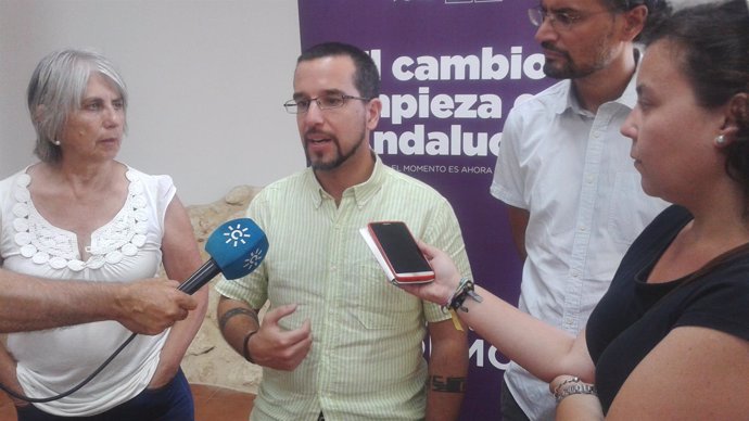 El secretario de Organización de Podemos, Sergio Pascual. 