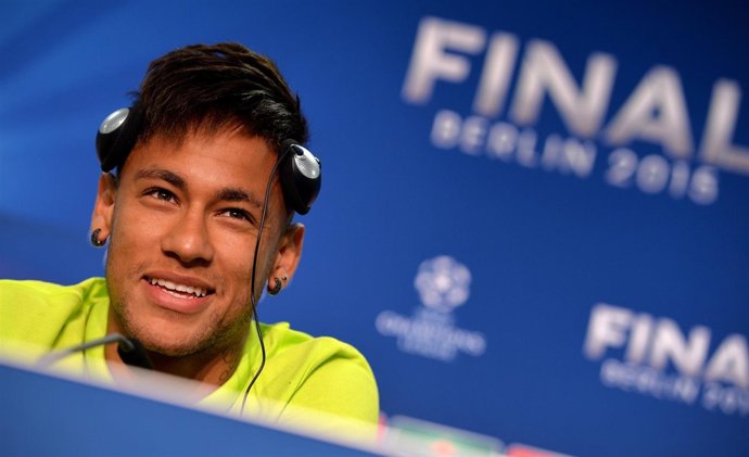 El jugador del FC Barcelona Neymar Jr