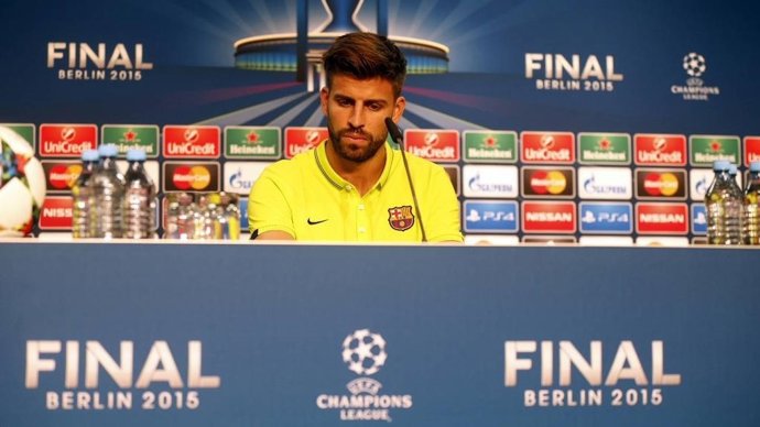 El jugador del FC Barcelona Gerard Piqué