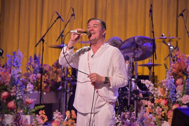 Mike Patton, de Faith No More, en el programa de Jimmy Fallon