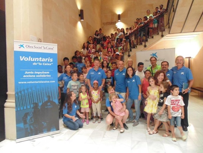 Jornada de voluntariado de la caixa