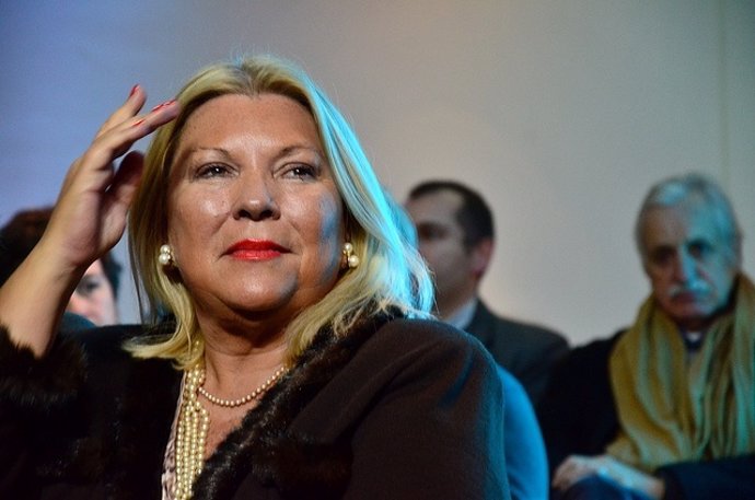 La diputada opositora argentina Elisa Carrió