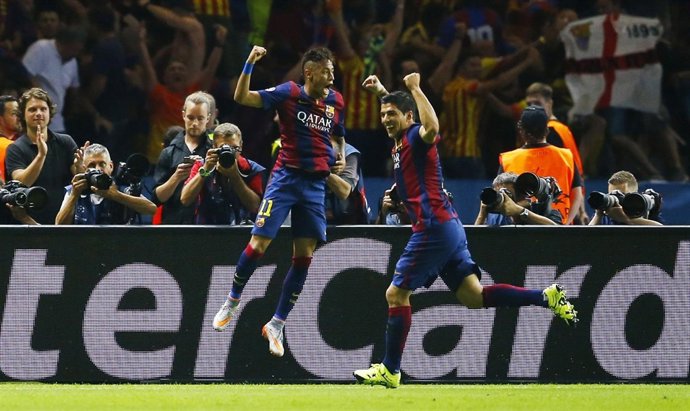 Luis Suárez y Neymar logran su ansiada 'Champions'