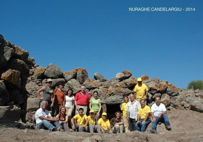 El equipo protagonista de la excavación de 2014.