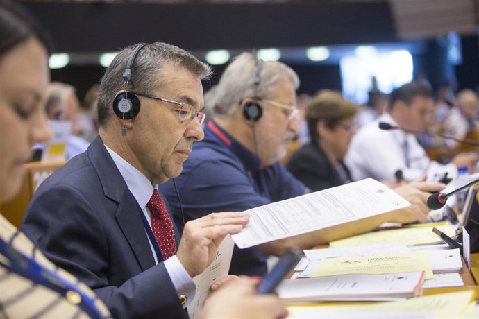 Paulino Rivero en Bruselas